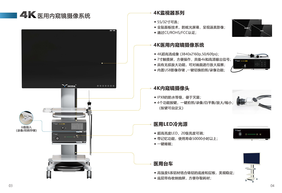 益柯達(dá)超高清4K醫(yī)用內(nèi)窺鏡攝像系統(tǒng)的優(yōu)勢(shì)有哪些？