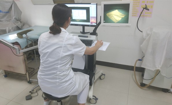數碼電子陰道鏡，是診斷宮頸的癌前病變的重要輔助手段